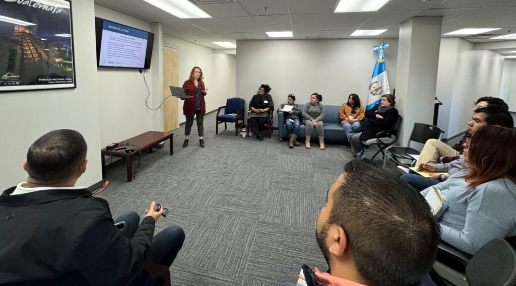 Charlas del Consulado de guatemala en Oklahoma 