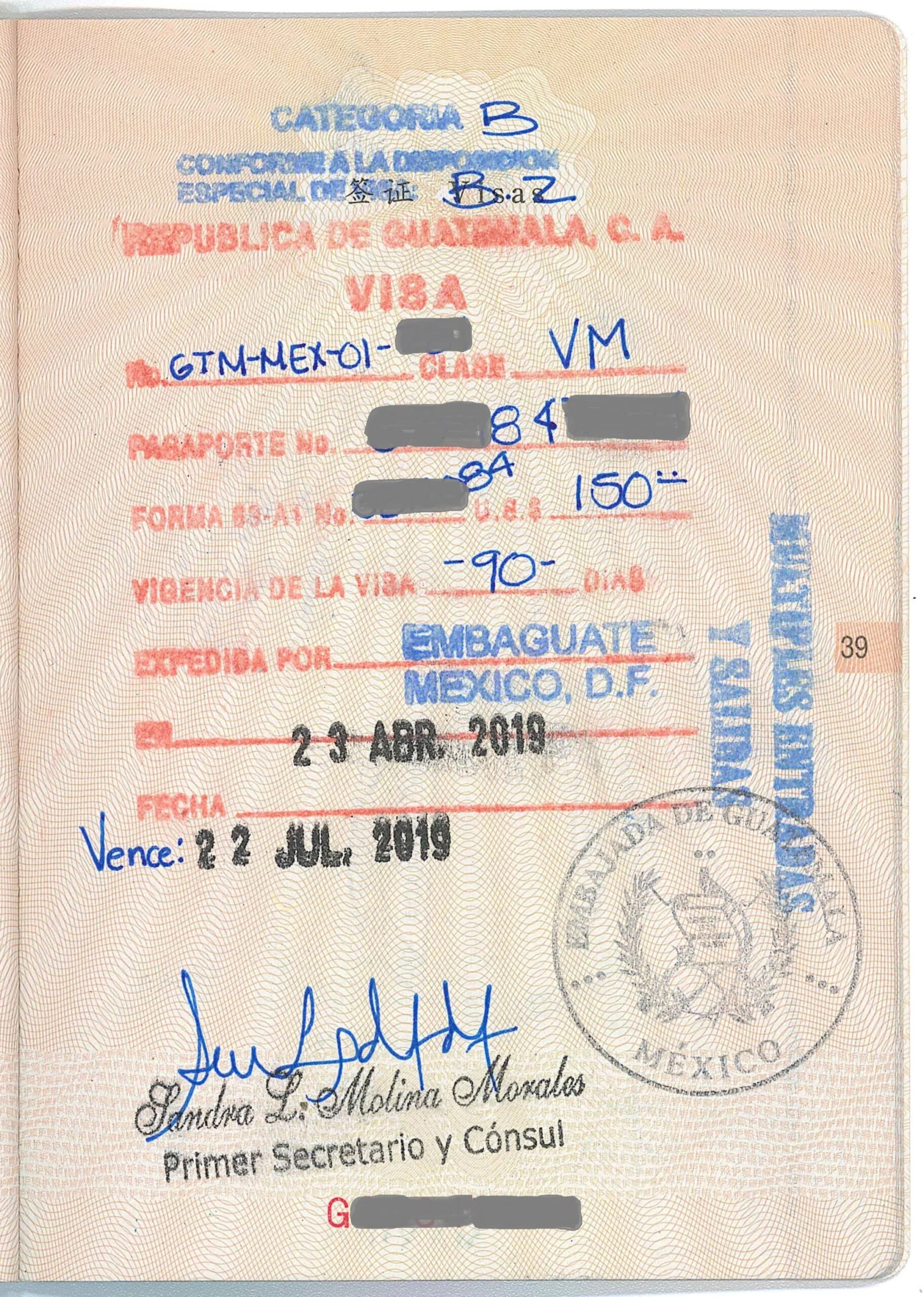 travel visa guatemala