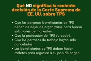 Cómo Obtener el TPS para Guatemaltecos en EE.UU.