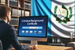 Certificados de antecedentes penales para Guatemaltecos en USA