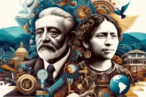 Figuras Emblemáticas de Guatemala: Miguel Ángel Asturias y Rigoberta Menchú Tum